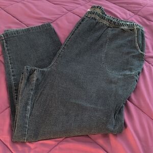 Croft & Barrow Elastic Waist Jeans